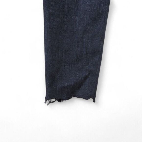 Paige Verdugo Ultra Skinny Raw Hem Dark Wash Denim Jeans Women's 26 - Picture 11 of 11